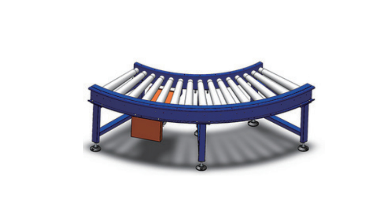 Double chain wheel drum turning machine